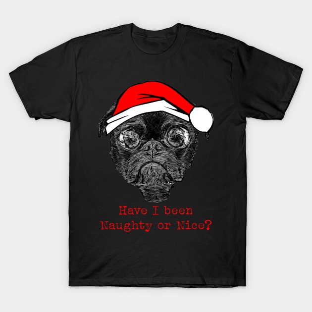 Naughty or Nice T-Shirt by Custom Autos